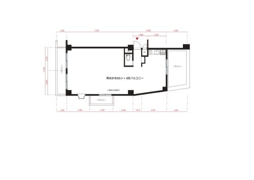 MANOIR TAMAGAWA 1 図面